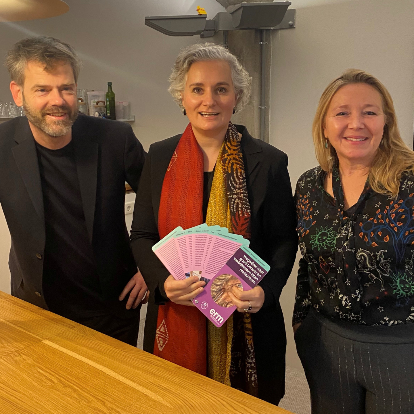 Vera Carasso, directeur museumvereniging: “Restauratoren zijn een essentiële schakel voor de museale collecties in Nederland.” 